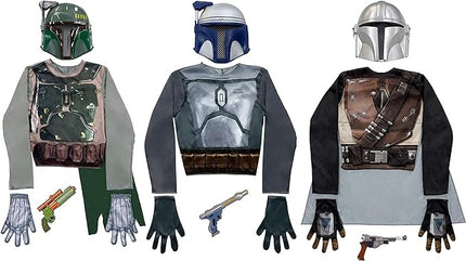 Star Wars - Ensemble de costumes de chasseurs de primes 19 pièces