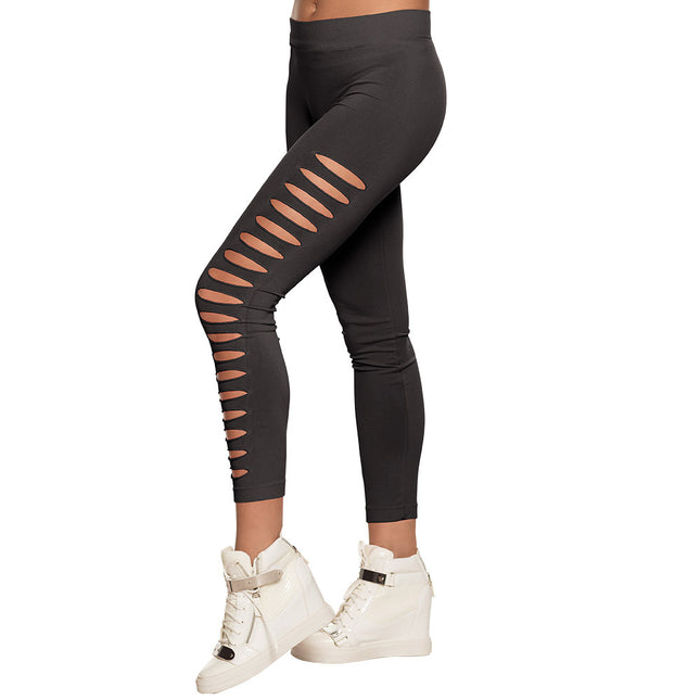 Legging noir Trous