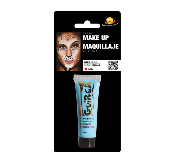 Tube de maquillage bleu 20ml