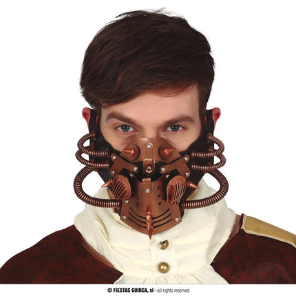 Masque d'Halloween Steampunk