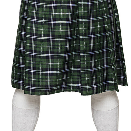 Kilt écossais vert