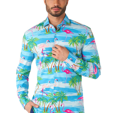 Chemise Hawaii Flamingo Hommes OppoSuits