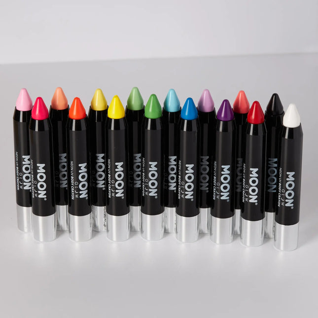 Moon Glow Pastel Neon UV Body Crayons Jaune Pastel 3.2g