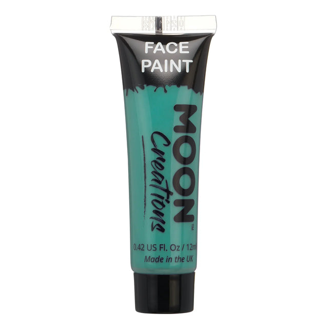 Moon Creations Peinture pour le visage Turquoise 12ml