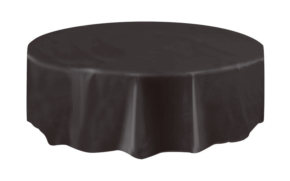 Nappe noire ronde compacte 2.13m