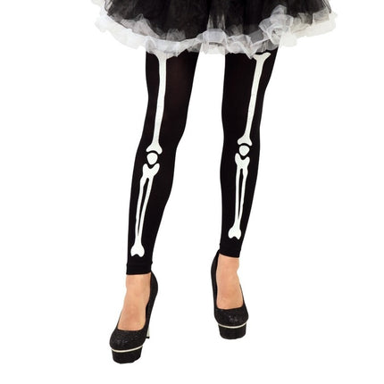 Collants d'Halloween pour squelettes