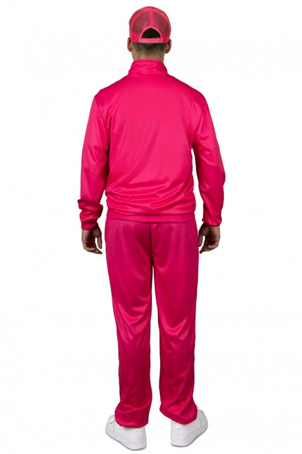 Tracksuit Hommes Rose fluo