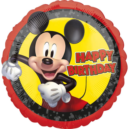 Mickey Mouse Ballon à l'hélium Joyeux anniversaire Décoration 43cm vide