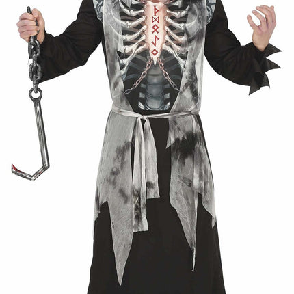 Costume d'Halloween Squelette Hommes L