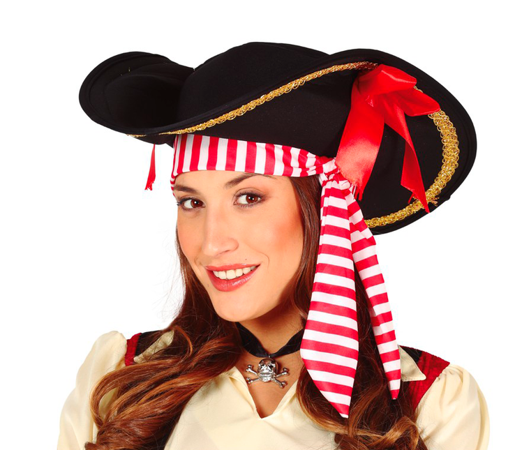 Chapeau de pirate pour dames