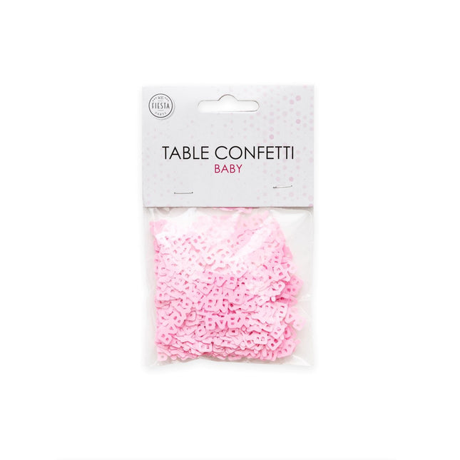 Confetti de table Baby Pink