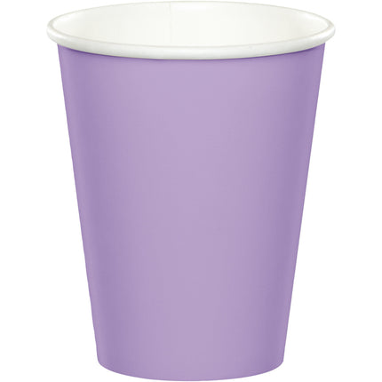 Tasses lilas 256ml 24pcs