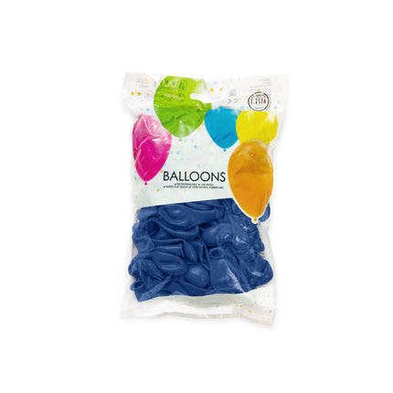 Ballons bleu foncé 13cm 100pcs