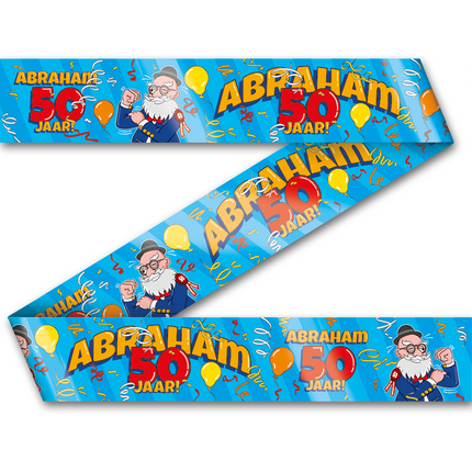 Abraham Barrier Ribbon 50 Years Cartoon 12m