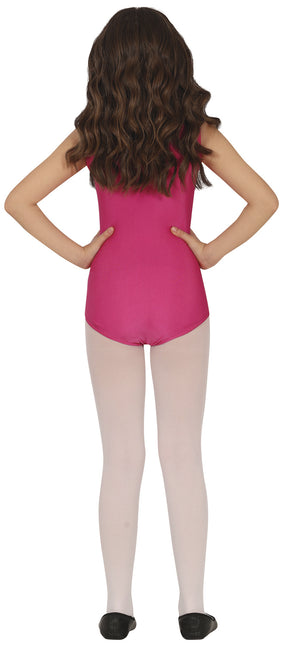 Gym suit Fuchsia Girl Sleeveless