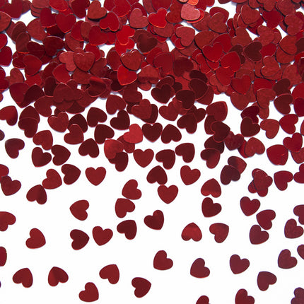 Confetti Hearts Rouge 5mm