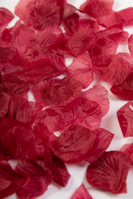 Pétales de rose rouge foncé 500pcs