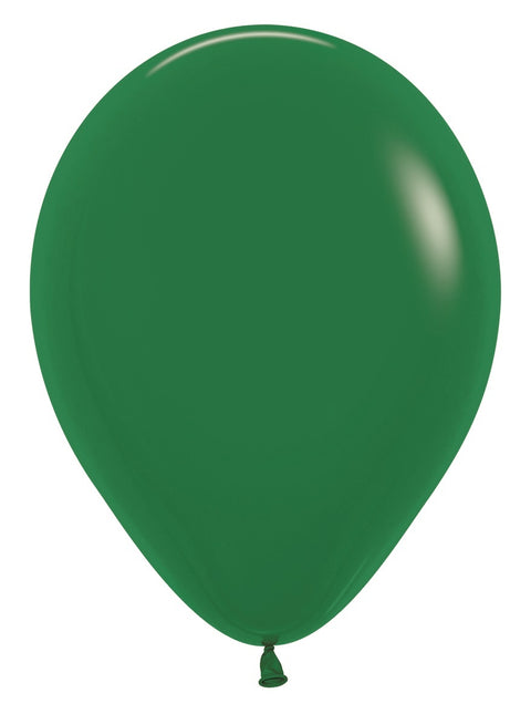 Ballons vert forêt 30cm 50pcs