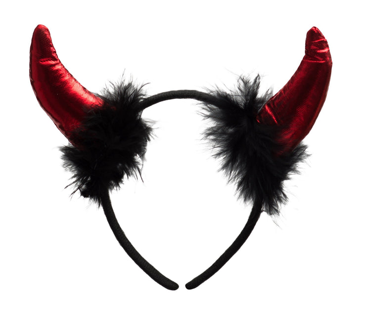 Bandeau de cheveux du diable Plumes