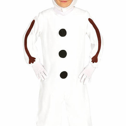 Costume de bonhomme de neige enfant