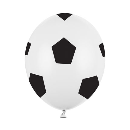 Ballons Football 30cm 6pcs