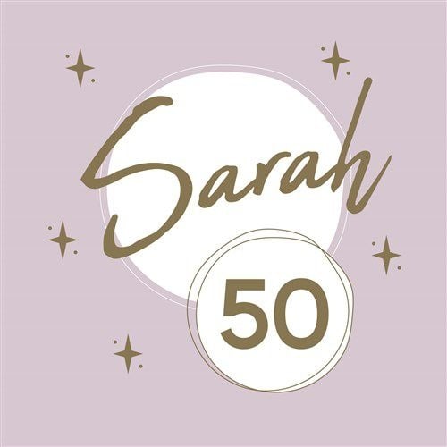 Sarah Napkins Gold Pink 33cm 10pcs