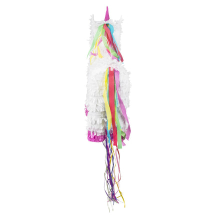 Tire la Pinata Licorne Blanche 47cm