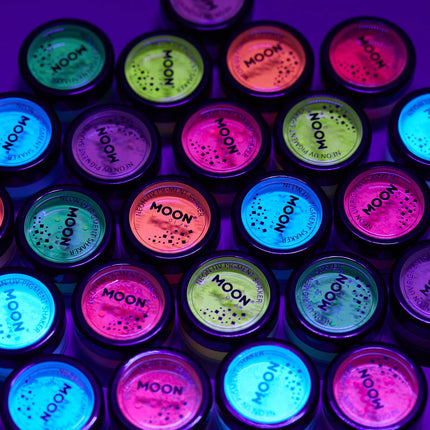 Moon Glow Neon UV Pigment Shakers Intense Orange 5g