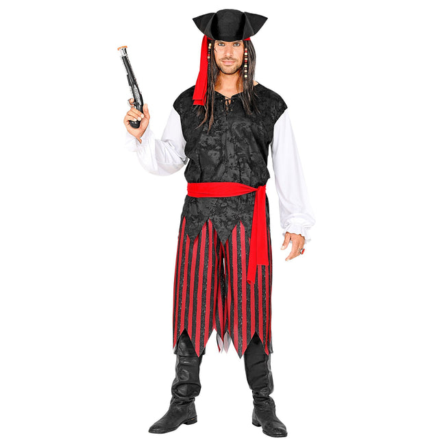 Costume de pirate homme rayé