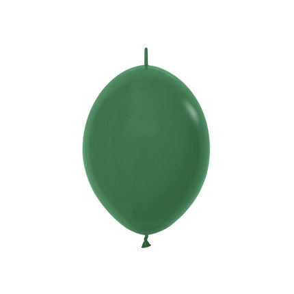 Ballons de baudruche vert forêt 15cm 50pcs