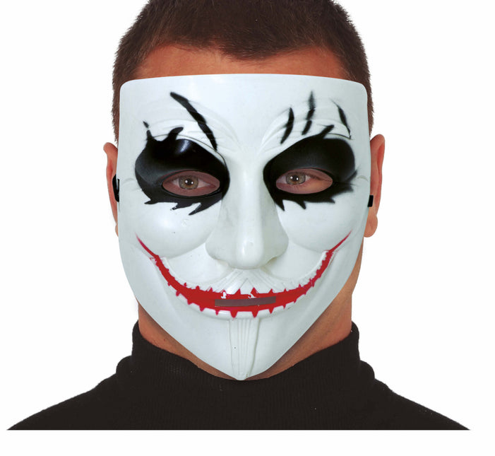 Masque d'Halloween souriant