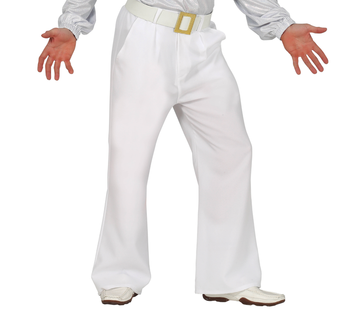 Pantalon Disco Blanc