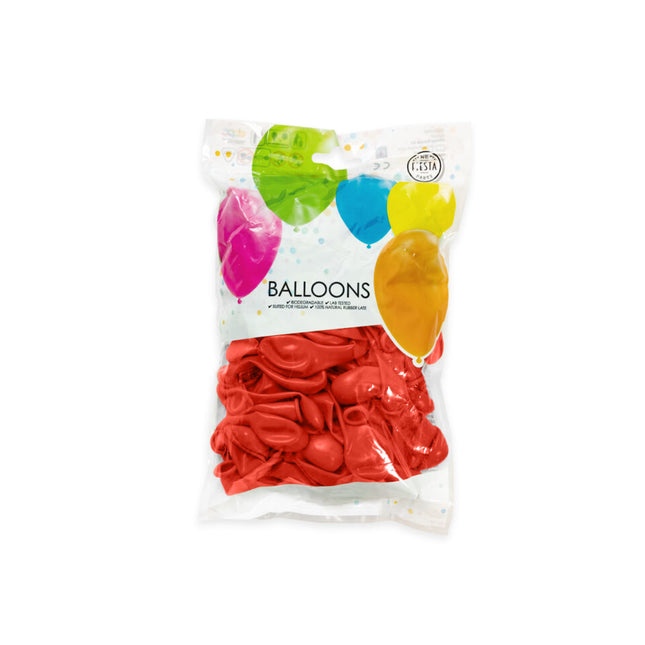 Ballons rouges 13cm 100pcs