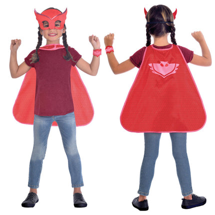 Costume enfant PJ Masks Owlette Cape Set 4/8 ans