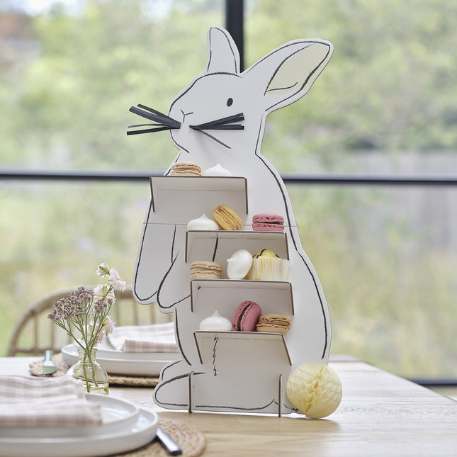 Support à friandises pour lapin de Pâques 50cm