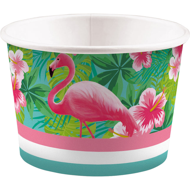 Hawaii Bacs à glace Flamingo 270ml 6pcs