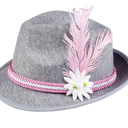 Chapeau Oktoberfest Tiroler Rose