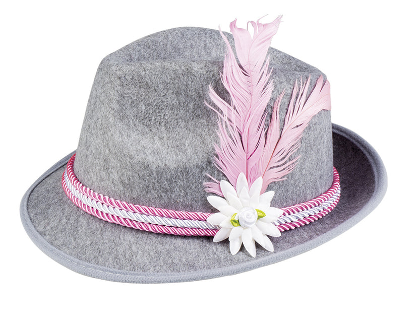 Chapeau Oktoberfest Tiroler Rose