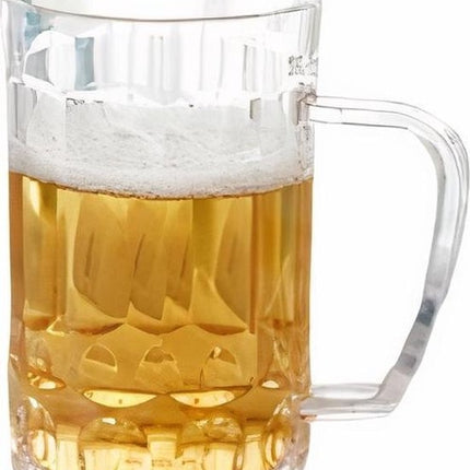 Stein à bière en plastique 500ml