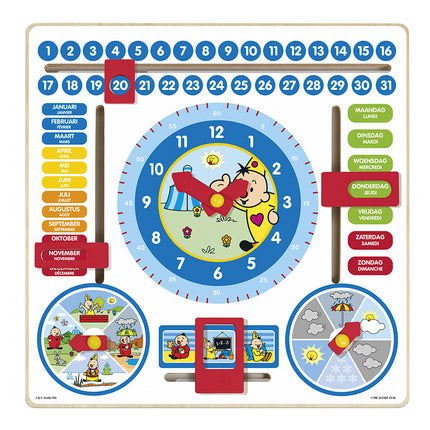 Horloge calendrier Bumba