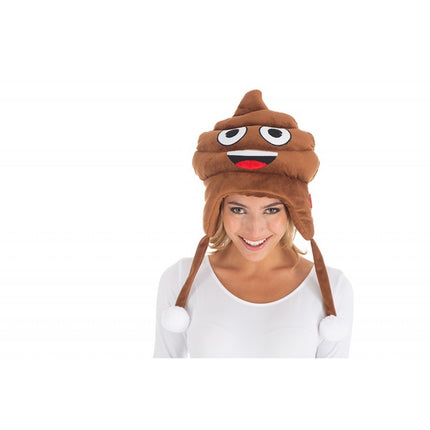 Chapeau Emoji Poo