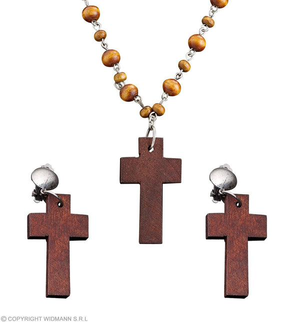 Set de bijoux Croix