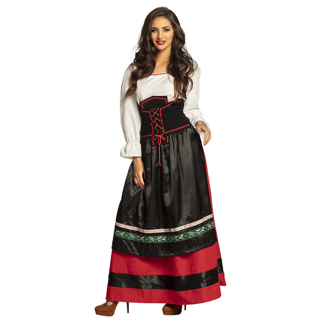 Robe Dirndl Oktoberfest Noir