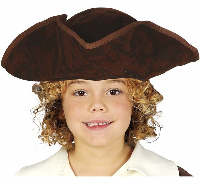 Chapeau de pirate marron enfant