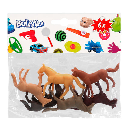 Cadeaux à partager Chevaux 6cm 6pcs