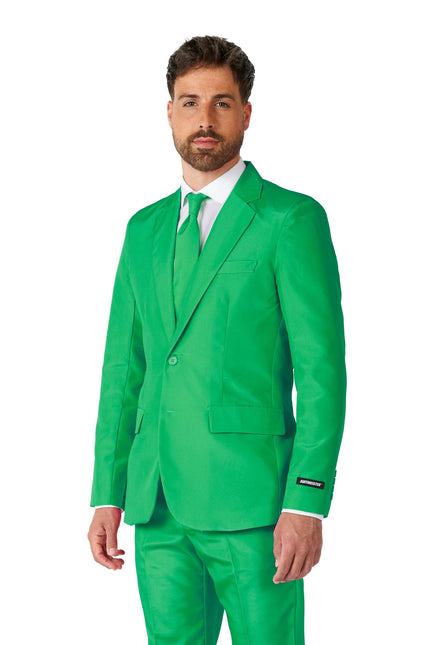 Hommes en costume vert Suitmeister