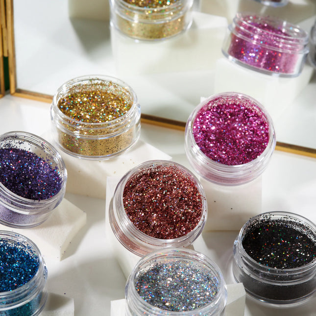 Moon Glitter Paillettes holographiques Shakers Bleu 5g