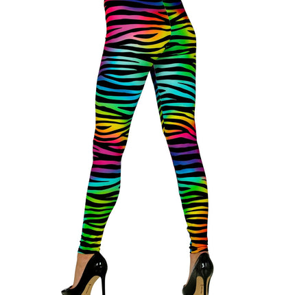 Neon 80S Legging Ladies