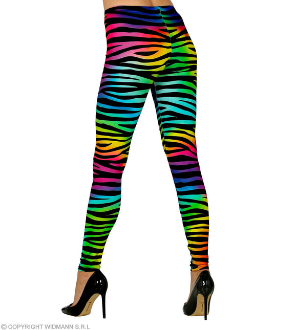 Neon 80S Legging Ladies