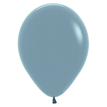 Ballons Pastel Bleu Crépuscule 23cm 50pcs